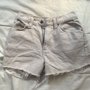 Levi’s high waisted shorts